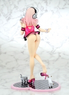 Фигурка Nitro Super Sonic — Sonico — Creators' Labo #028 Super Sonico Babydoll Strawberry Sorbet ver. DX Edition