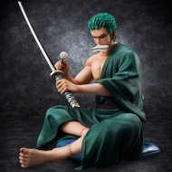 Лимитированная фигурка One Piece — Roronoa Zoro — Excellent Model — Portrait Of Pirates Limited Edition