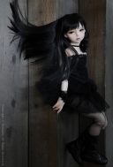 Кукла Lusion Doll - Black Dahlia - (e), (высота 79 см), кастом