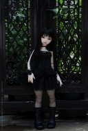 Кукла Lusion Doll - Black Dahlia - (e), (высота 79 см), кастом