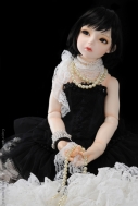Кукла Lusion Doll - Black Dahlia - (e), (высота 79 см), кастом