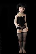 Кукла Lusion Doll - Black Dahlia - (e), (высота 79 см), кастом