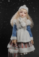 Кукла Lusion Doll - Happy Winter ; Dreaming Dahlia - LE10 - (e), (высота 78 см), фулсет