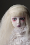 Кукла Dollpire Kid Girl - Ice Glass Side ; White Grammy - LE44-e, (высота 43,5 см), фулсет