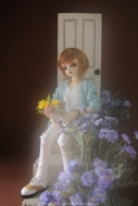 Кукла Kid Dollmore Boy — Sleepy Eyes Flocke(e), (высота 43,5 см), кастом, мальчик