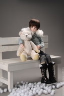 Кукла Kid Dollmore Boy — Jeemin(e), (высота 43,5 см), кастом, мальчик