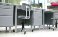 Офисный стол и стул 1/12 Posable Figure Accessory — FA03 — Office Desk and Chair — 1/12