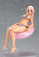 Лимитированная эксклюзивная фигурка Figma — SoniAni: Super Sonico The Animation — Sonico — Suntan ver.