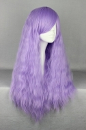 Парик термостойкий длинный 70 см фиолетовый волнистый