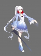 Парик термостойкий длинный 90 см белый Weiss Schnee