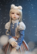 Кукла Lusion Doll - Happy Winter ; Dahlia - LE10-e, (высота 79 см), фулсет