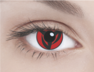 Карнавальные линзы Sharingan (шаринган) цена за 1 шт.