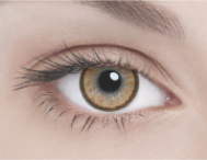 Линзы для увеличения глаз Brown (карий, коричневый) в упаковке 2 шт.