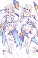 Наволочка для подушки-дакимакуры Re:Zero kara Hajimeru Kyuukei Jikan (два разных рисунка)