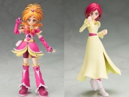 Лимитированная фигурка Futari wa Pretty Cure Splash Star — Kiryuu Michiru — Cure Bloom — S. H. Figuarts (две фигурки в комплекте)