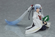 Лимитированная аниме фигурка Vocaloid — Hatsune Miku — Rabbit Yukine — Figma — Snow 2018, Crane Priestess Ver.
