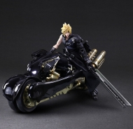 Аниме фигурка Final Fantasy VII: Advent Children — Cloud Strife — Play Arts Kai — & Fenrir