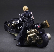 Аниме фигурка Final Fantasy VII: Advent Children — Cloud Strife — Play Arts Kai — & Fenrir