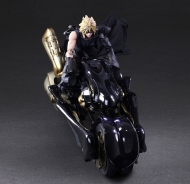 Аниме фигурка Final Fantasy VII: Advent Children — Cloud Strife — Play Arts Kai — & Fenrir