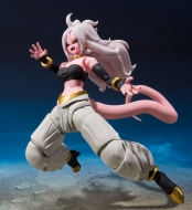 Лимитированная аниме фигурка Dragon Ball FighterZ — Jinzouningen Nijuuichi-Gou (Android 21) — S.H.Figuarts