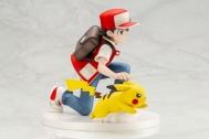 Лимитированная аниме фигурка Pocket Monsters — Pikachu — Red — Pokémon Figure Series — 1/8