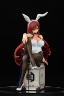 Аниме фигурка Fairy Tail — Erza Scarlet — 1/6 — Bunny Girl_Style, Type White
