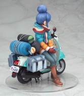 Аниме фигурка Yuru Camp△ - Shima Rin — 1/10 — with Scooter