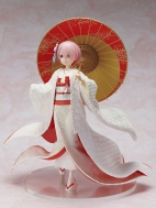 Лимитированная аниме фигурка Re:Zero kara Hajimeru Isekai Seikatsu — Ram — F:Nex — 1/7 — Shiromuku ver.