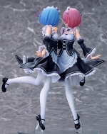 Аниме фигурка Re:Zero kara Hajimeru Isekai Seikatsu — Ram — Rem — 1/7 — Twins Ver. (две фигурки в комплекте)