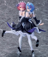 Аниме фигурка Re:Zero kara Hajimeru Isekai Seikatsu — Ram — Rem — 1/7 — Twins Ver. (две фигурки в комплекте)