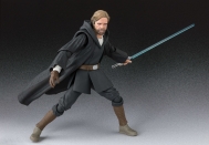 Аниме фигурка Star Wars: The Last Jedi — Luke Skywalker — S.H.Figuarts — Battle of Crait ver.