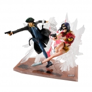 Лимитированная аниме фигурка Cowboy Bebop — Faye Valentine — Spike Spiegel — 1/8 — 1st GIG