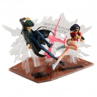 Лимитированная аниме фигурка Cowboy Bebop — Faye Valentine — Spike Spiegel — 1/8 — 1st GIG