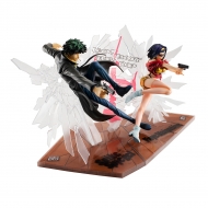 Лимитированная аниме фигурка Cowboy Bebop — Faye Valentine — Spike Spiegel — 1/8 — 1st GIG