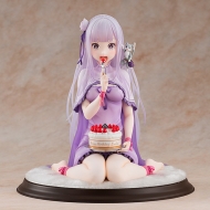 Аниме фигурка Re:Zero kara Hajimeru Isekai Seikatsu — Emilia — Puck — KD Colle — 1/7 — Birthday Cake Ver.