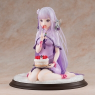 Аниме фигурка Re:Zero kara Hajimeru Isekai Seikatsu — Emilia — Puck — KD Colle — 1/7 — Birthday Cake Ver.