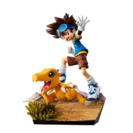 Лимитированная аниме фигурка Digimon Adventure — Agumon — Yagami Taichi — G.E.M. — 20th Anniversary