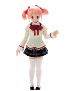 Аниме кукла Mahou Shoujo Madoka★Magica — Kaname Madoka — Kyuubey — PureNeemo — PureNeemo Characters — 1/6 — School Uniform ver. — 049