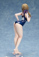 Аниме фигурка Tsuujou Kougeki ga Zentai Kougeki de Ni-kai Kougeki no Okaasan wa Suki desu ka? — Oosuki Mamako — 1/7 — School Swimsuit Ver.