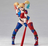 Аниме фигурка Justice League — Harley Quinn — Amazing Yamaguchi — Revoltech — New Color.ver