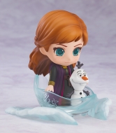 Аниме фигурка Nendoroid Frozen 2 — Anna — Olaf — Travel Dress Ver.