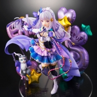 Лимитированная фигурка Re:Zero kara Hajimeru Isekai Seikatsu — Emilia — Puck — Shibuya Scramble Figure — 1/7 — Idol Ver