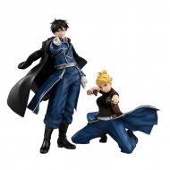 Лимитированная фигурка Hagane no Renkinjutsushi Fullmetal Alchemist — Riza Hawkeye — Roy Mustang — Precious G.E.M. — Set