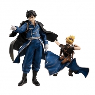 Лимитированная фигурка Hagane no Renkinjutsushi Fullmetal Alchemist — Riza Hawkeye — Roy Mustang — Precious G.E.M. — Set
