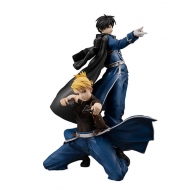 Лимитированная фигурка Hagane no Renkinjutsushi Fullmetal Alchemist — Riza Hawkeye — Roy Mustang — Precious G.E.M. — Set