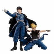 Лимитированная фигурка Hagane no Renkinjutsushi Fullmetal Alchemist — Riza Hawkeye — Roy Mustang — Precious G.E.M. — Set