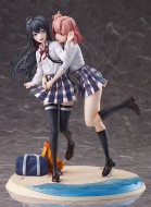 Лимитированная фигурка Yahari Ore no Seishun Love Comedy wa Machigatteiru. Kan — Yuigahama Yui — Yukinoshita Yukino — Shibuya Scramble Figure — 1/7 — Ending Ver.