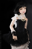 Кукла Lusion Doll - Black Dahlia - (e), (высота 79 см), кастом