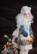 Кукла Lusion Doll - Happy Winter ; Dreaming Dahlia - LE10 - (e), (высота 78 см), фулсет