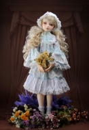 Кукла Lusion Doll - Happy Winter ; Dreaming Dahlia - LE10 - (e), (высота 78 см), фулсет